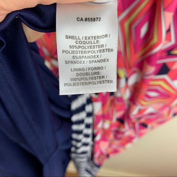 Laundry by Shelli Segal Pink Multi Shift Dress - Picture 11 of 12